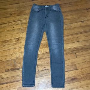Indigo Rein Muffin Topper Gray Jeans